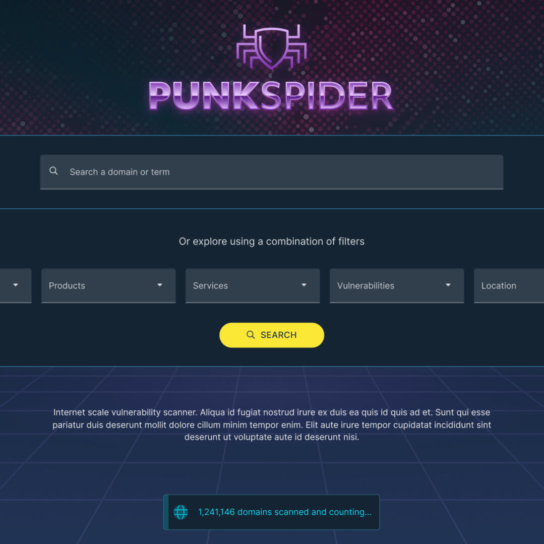 Thumbnail of a search UI